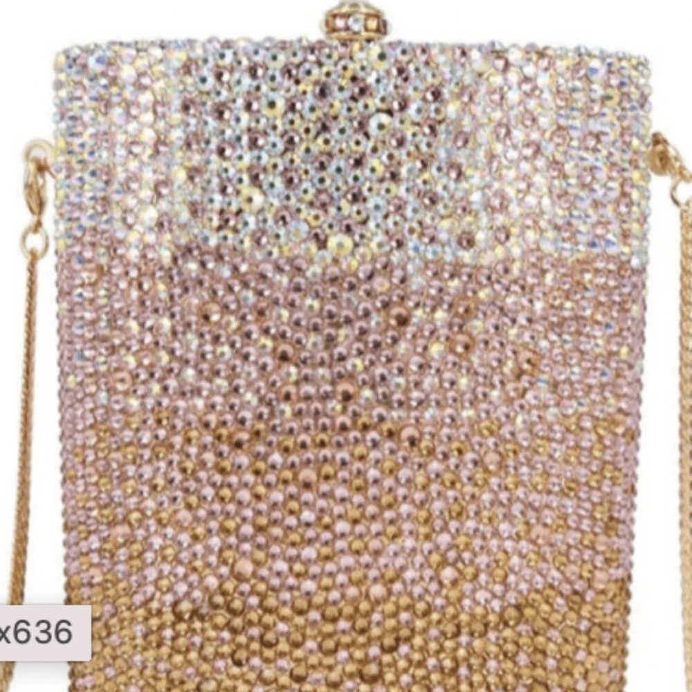 Champagne Sunset! Crystal Purse Gift Wedding